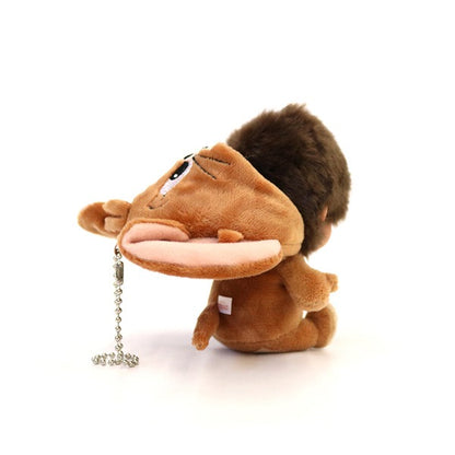 Tom and Jerry x Monchhichi Jerry Monchhichi Large Face SS Keychain