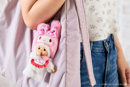 Monchhichi x My Melody Keychain