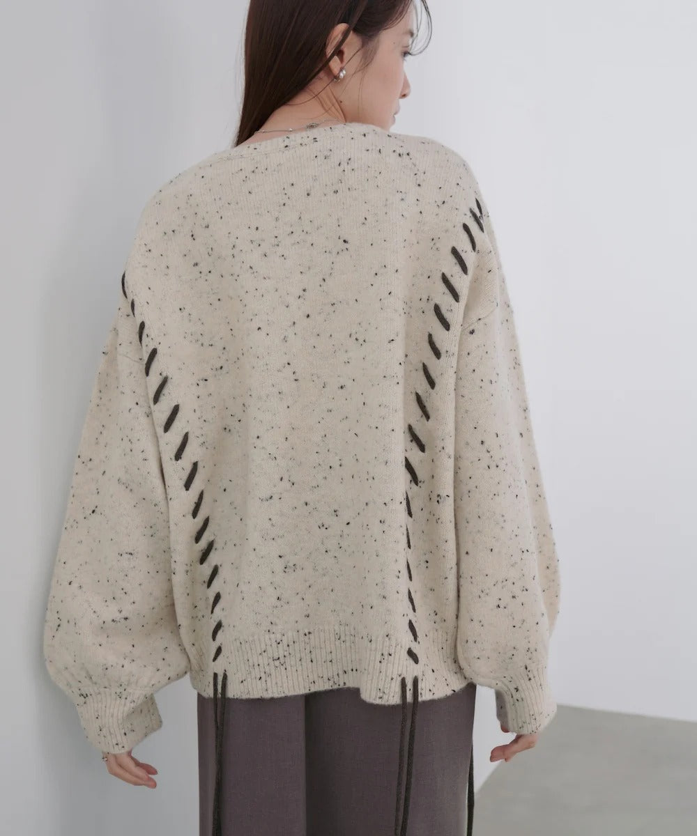 Bab Chocolate Chip Nep Knit Top