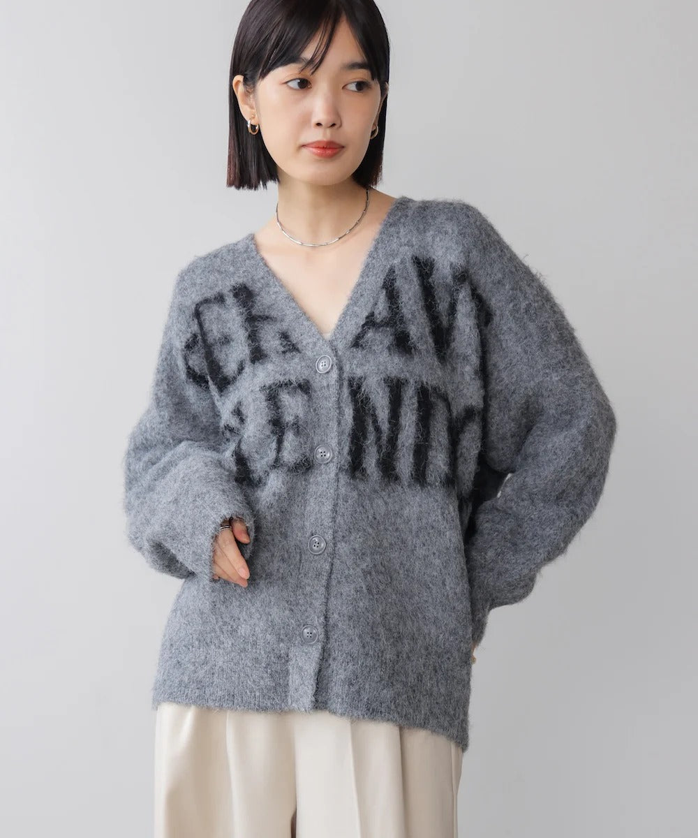 Bou Jeloud Kigaki Logo Knit Cardigan
