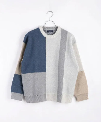 Blocking Color-Blocked Crew Knit