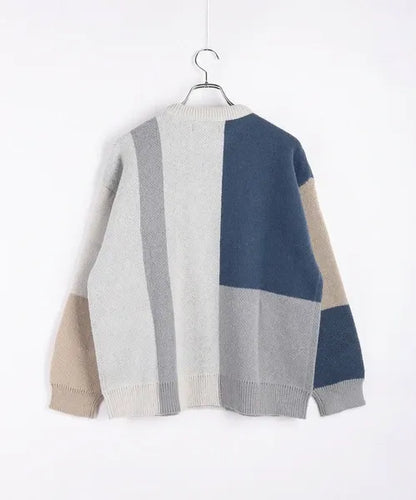 Blocking Color-Blocked Crew Knit
