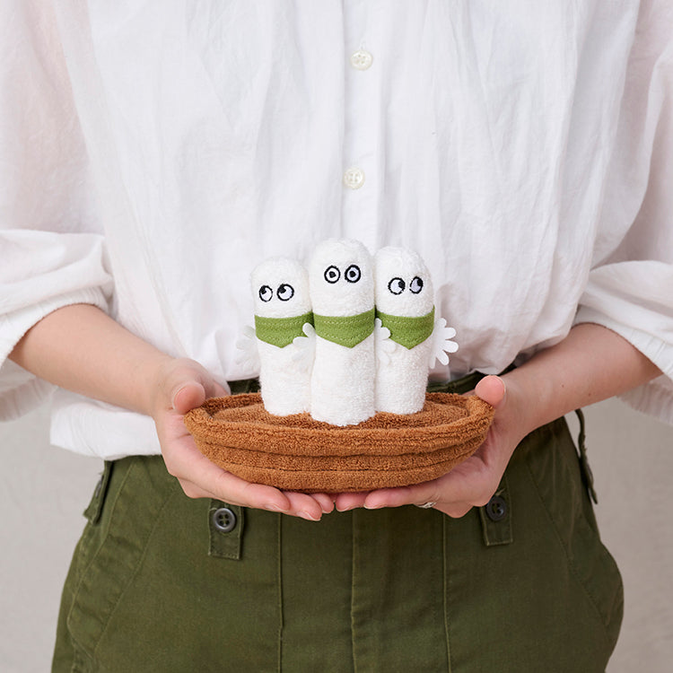 Moomin Hattifattener Sitting Plush Toy