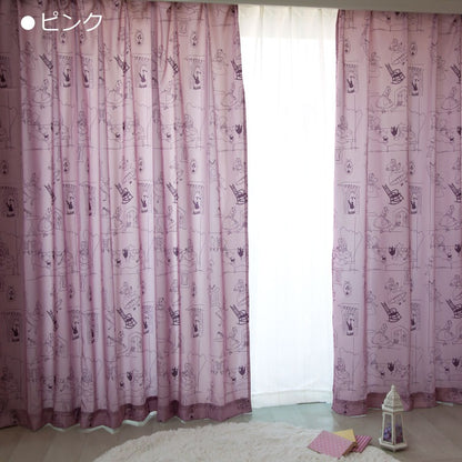 Alice in Wonderland Curtains 2-Pack Made in Japan