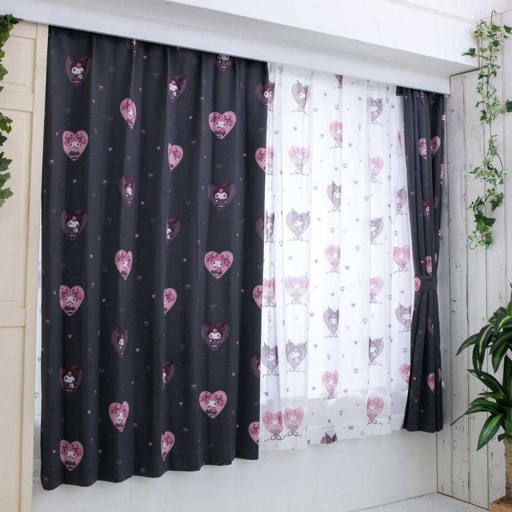 Sanrio Kuromi & My Melody Midnight Curtains & Screens 4-Piece Set