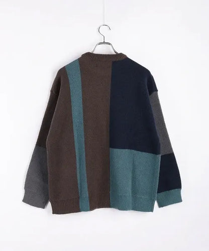 Blocking Color-Blocked Crew Knit