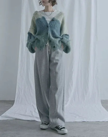 Three-Tiered Fluffy Cardigan