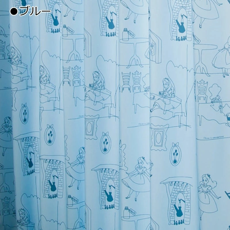 Alice in Wonderland Curtains 2-Pack Made in Japan