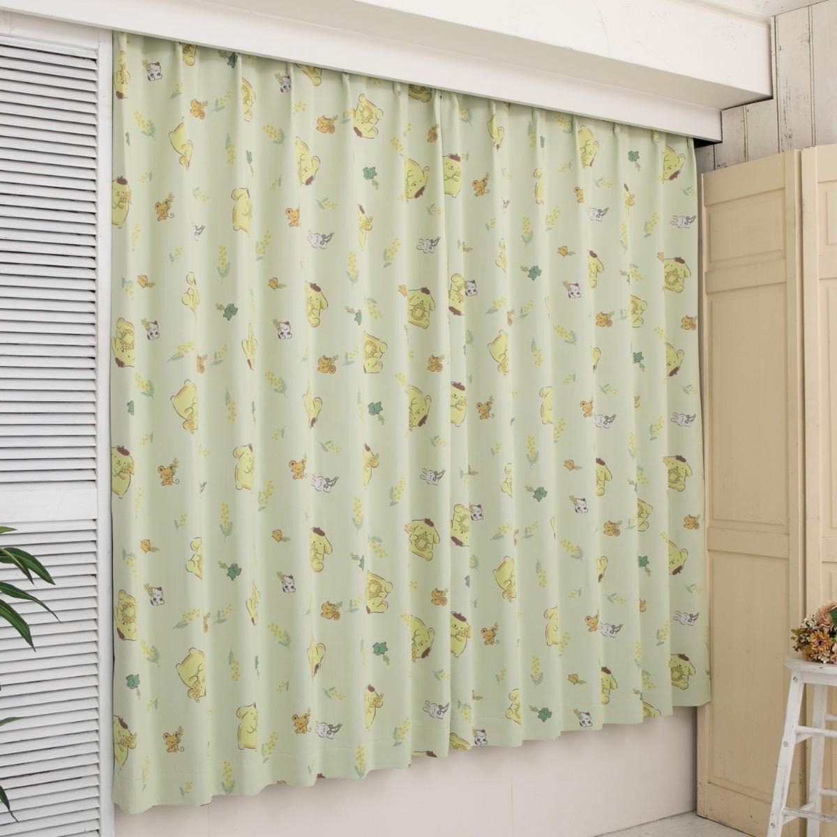 Sanrio Pompompurin Curtains & Screens 4-Piece Set