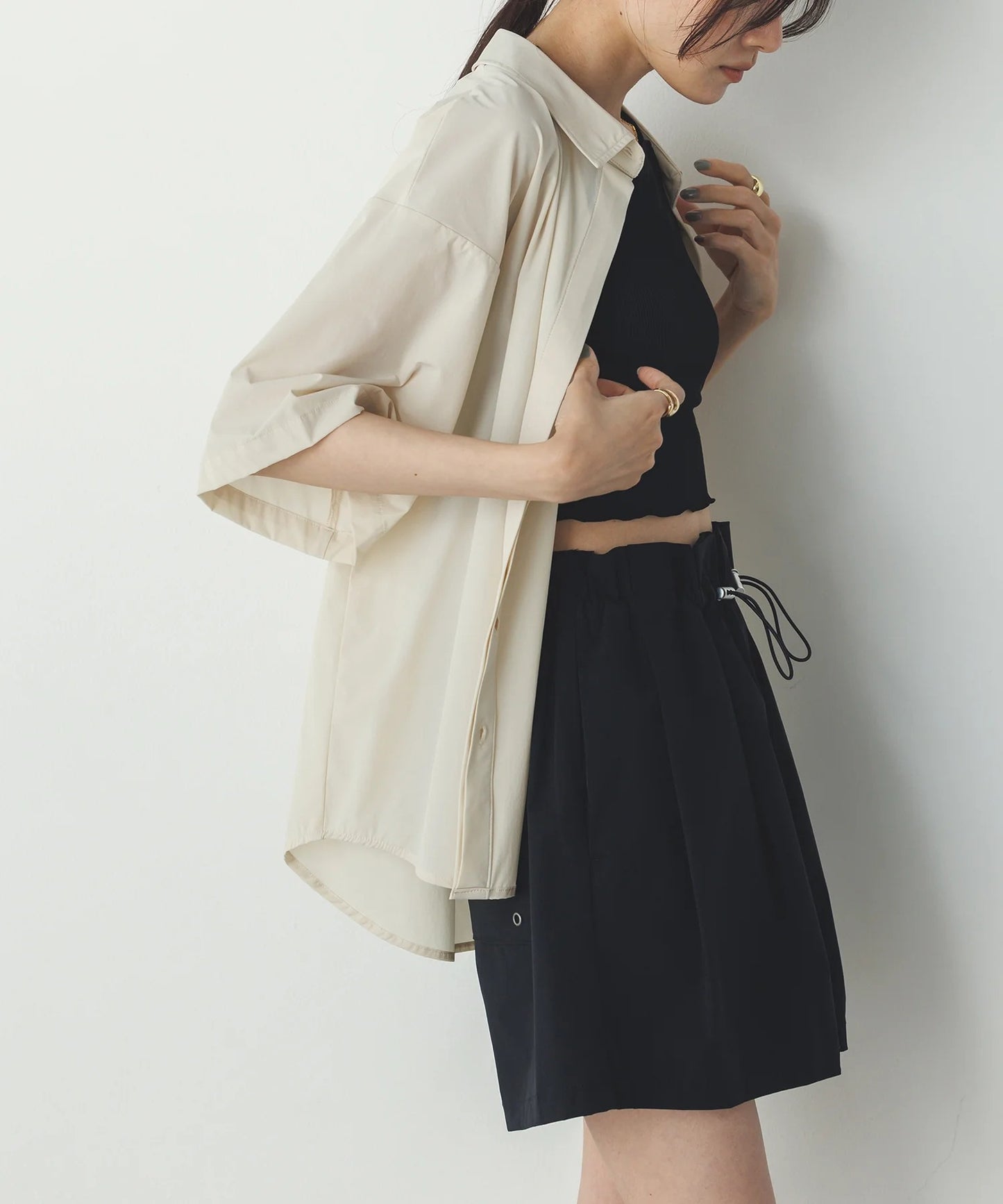 Hunch Cool Touch Back Tuck Shirt