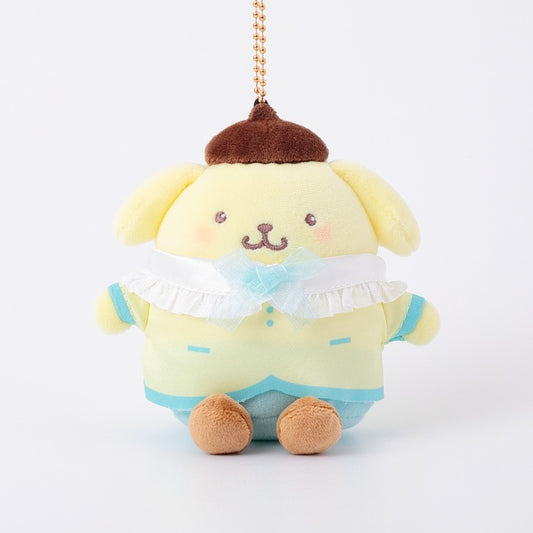 SANRIO Pompompurin Dressed Up Two-Color Coordinated Squishy Mascot
