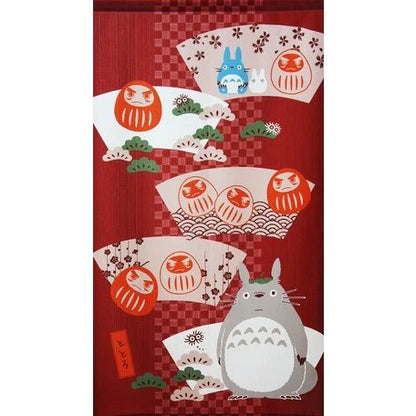 My Neighbor Totoro Lucky Daruma Door Curtain Made in Japan