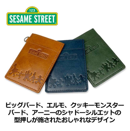 Sesame Street Real Leather Card Holder