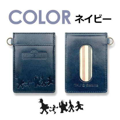 Sesame Street Real Leather Card Holder